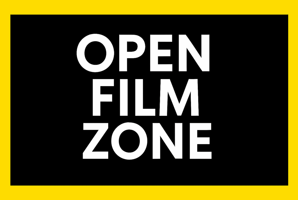 Open Film Zone banner.